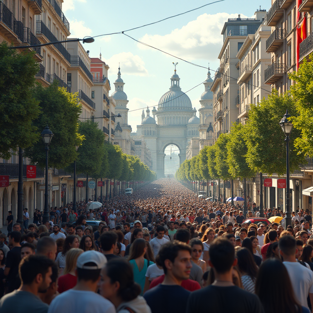 Іспанія побила рекорд населення: 48 мільйонів жителів.