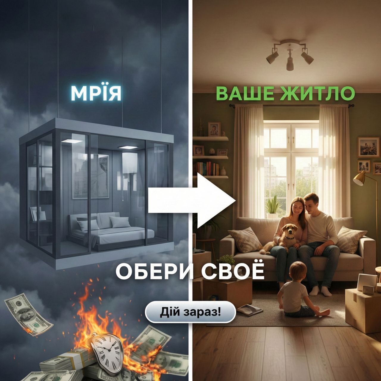 Чому краще купити «неідеальну» квартиру зараз, ніж все життя збирати на мрію