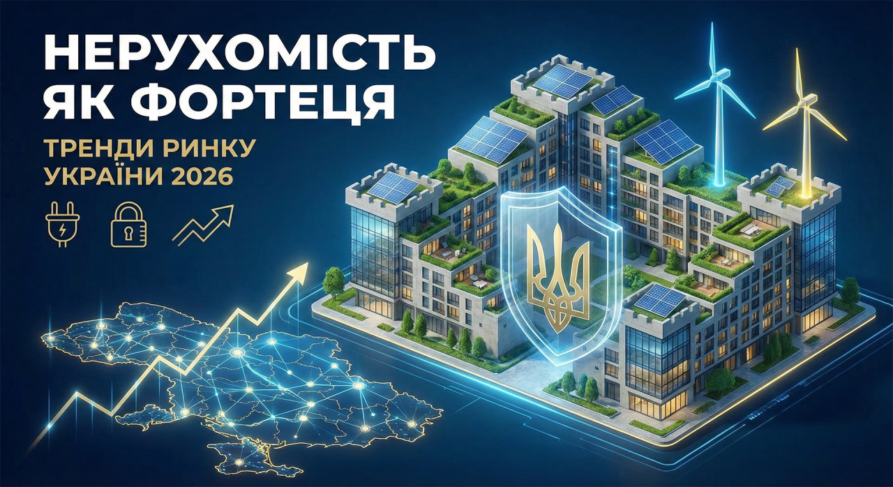 Тренди ринку України 2026 та нові правила вибору житла